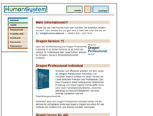 Tablet Screenshot of humansystem.de